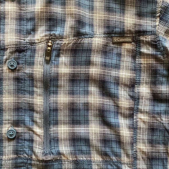 Columbia Omni-Shade Sun Protection short sleeve Plaid Shirt - Picture 3 of 12